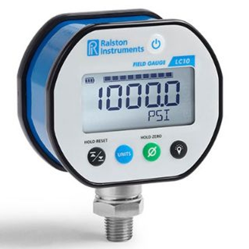 Digital pressure gauges calibration